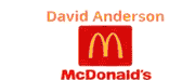 David Anderson — McDonald's